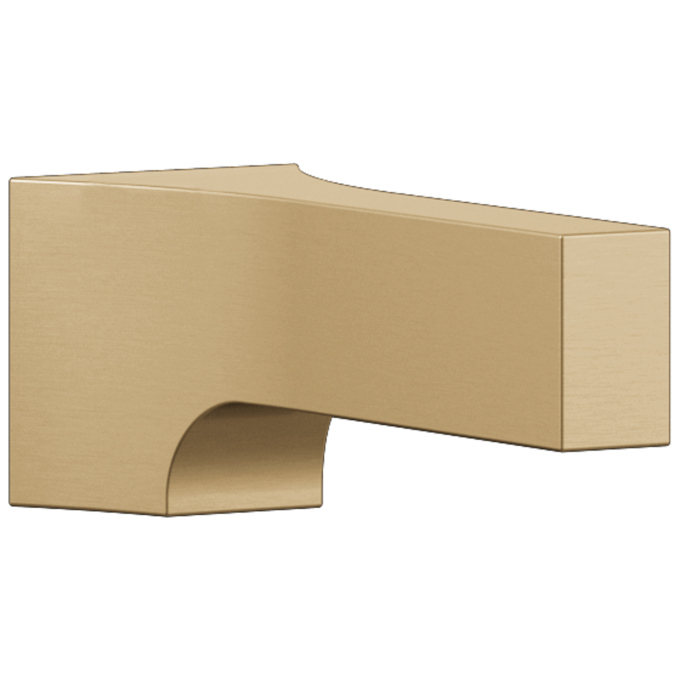 DELTA Zura Tub Spout - Non-Diverter — Champagne Bronze