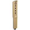 BRIZO Essential Shower Linear Square H2Okinetic Multi-Function Handshower — Luxe Gold