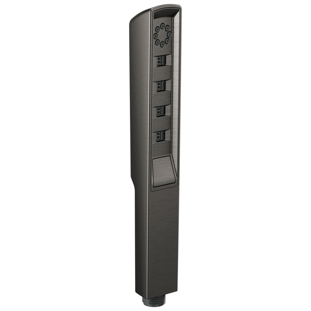 BRIZO Essential Shower Linear Square H2Okinetic Multi-Function Handshower — Luxe Steel