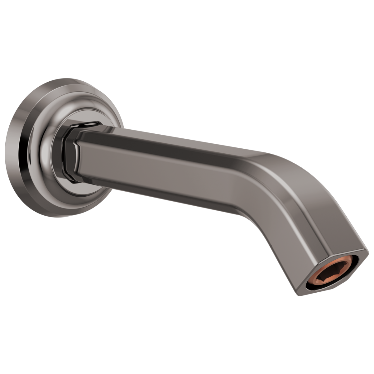 BRIZO Levoir 7 1/2" Shower Arm And Flange — Brilliance Black Onyx