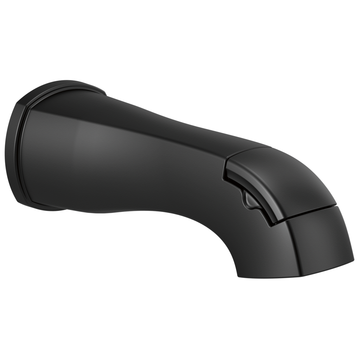 DELTA Stryke Diverter Tub Spout — Matte Black