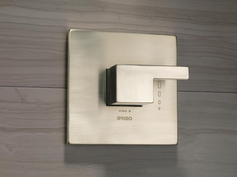 BRIZO Siderna Sensori Thermostatic Valve Trim — Brushed Nickel