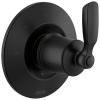DELTA Woodhurst 3-Setting 2-Port Diverter Trim — Matte Black