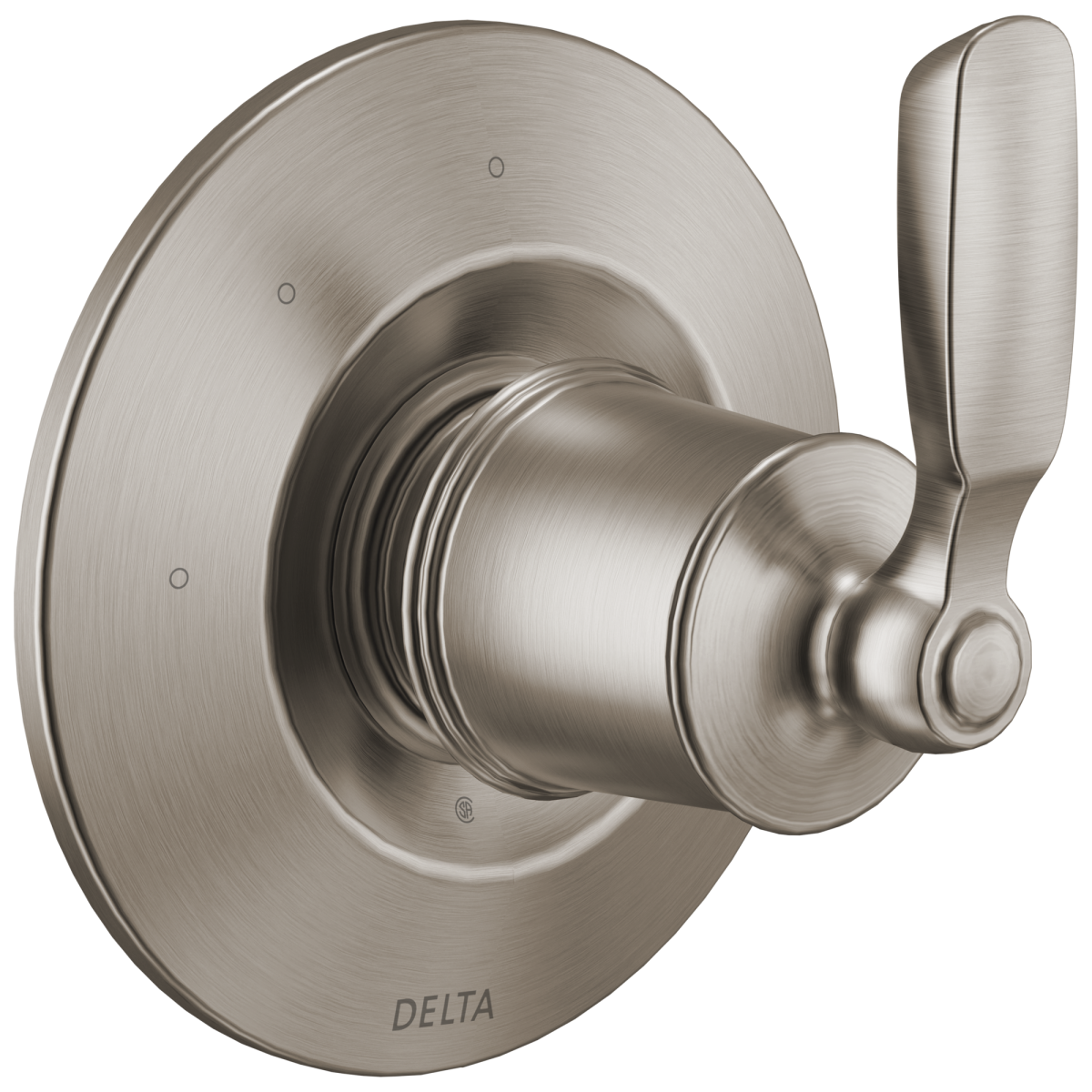 DELTA Woodhurst 3-Setting 2-Port Diverter Trim — Stainless