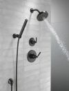 DELTA Saylor Monitor 14 Series Shower Trim — Matte Black