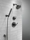 DELTA Saylor Monitor 14 Series Shower Trim — Matte Black