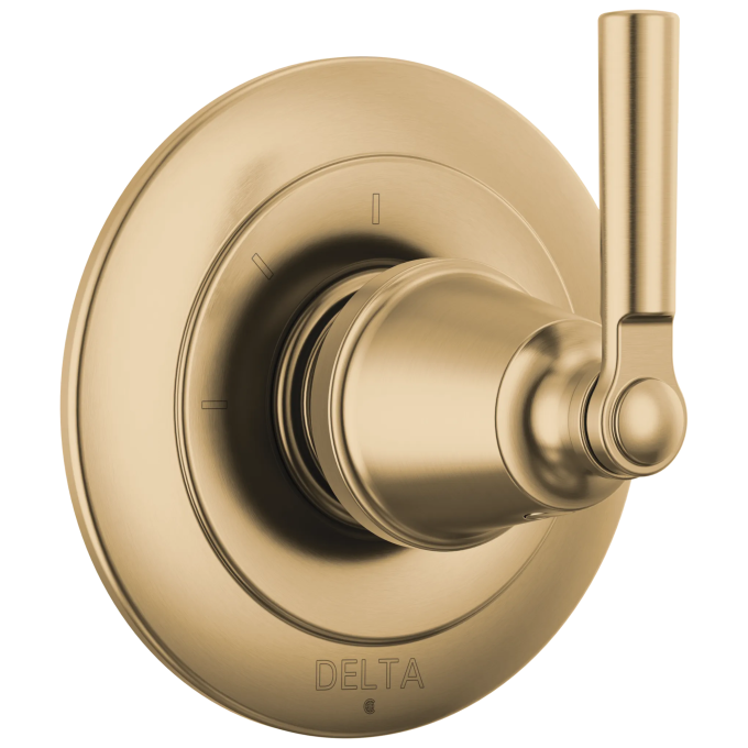 DELTA Saylor 3-Setting 2-Port Diverter Trim — Champagne Bronze