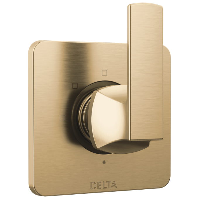 DELTA Velum 3-Setting 2-Port Diverter Trim — Champagne Bronze