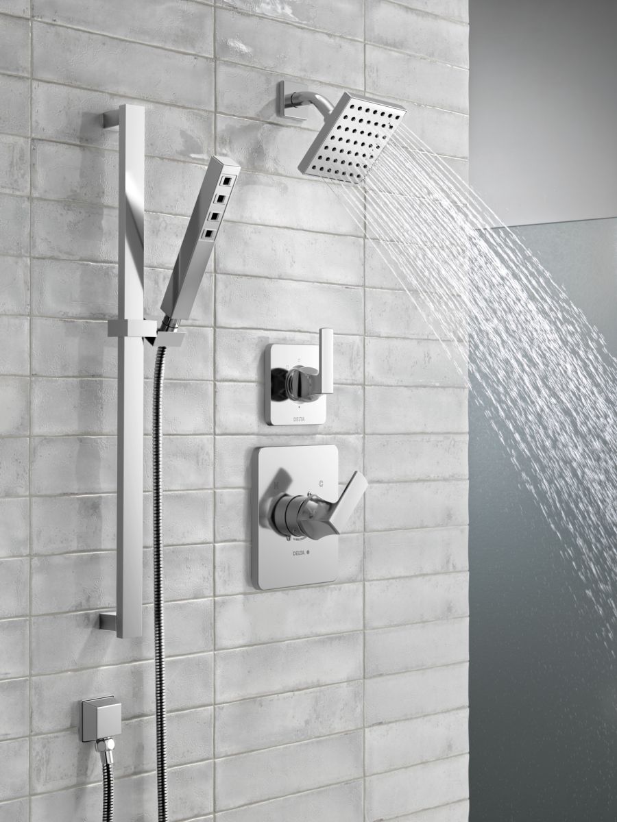 DELTA Velum Monitor 14 Series Shower Trim — Chrome