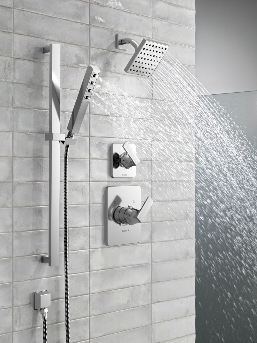 DELTA Velum Monitor 14 Series Shower Trim — Chrome