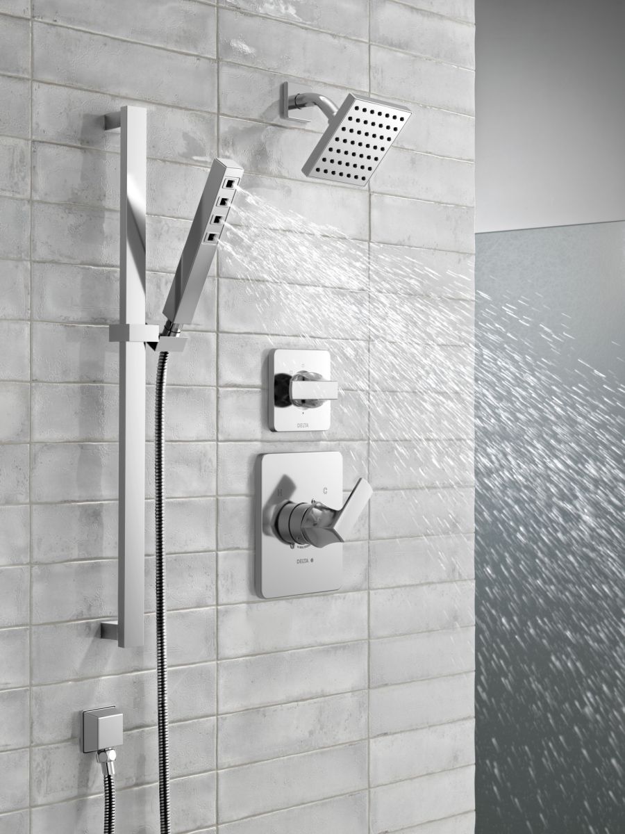 DELTA Velum Monitor 14 Series Shower Trim — Chrome