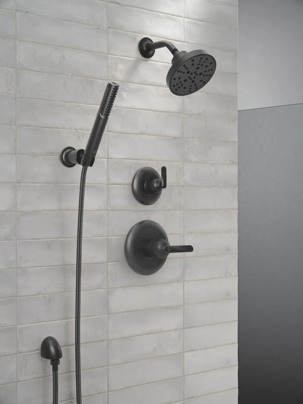 DELTA Bonacci 14 Series Shower Trim — Matte Black