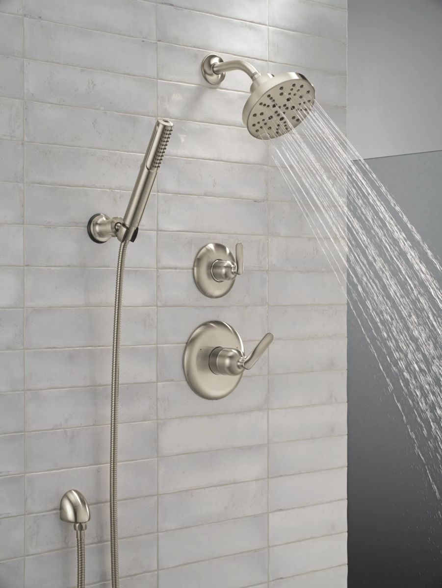 DELTA Universal Showering Components Wall Elbow for Hand Shower — Lumicoat® Stainless