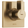 DELTA Vero 3-Setting 2-Port Diverter Trim — Champagne Bronze