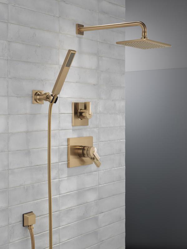 DELTA Vero Premium Single-Setting Adjustable Wall Mount Hand Shower — Champagne Bronze