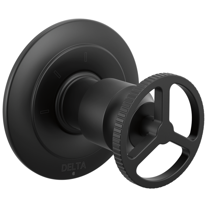DELTA Trinsic Diverter Trim 3-Setting — Matte Black