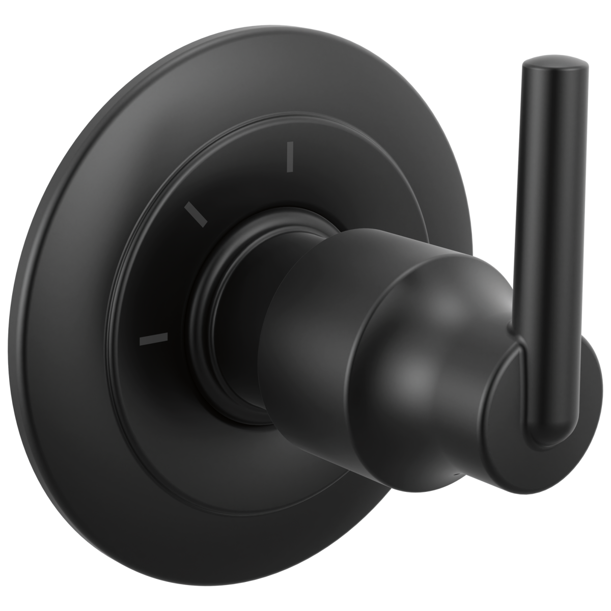 DELTA Trinsic 3-Setting 2-Port Diverter Trim — Matte Black