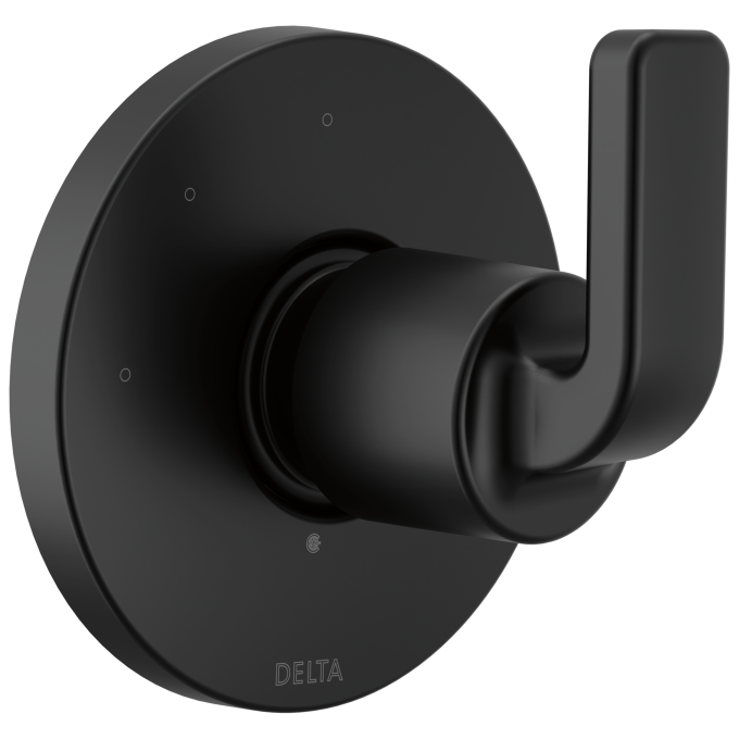 DELTA Lineax 3-Setting 2-Port Diverter Trim — Matte Black