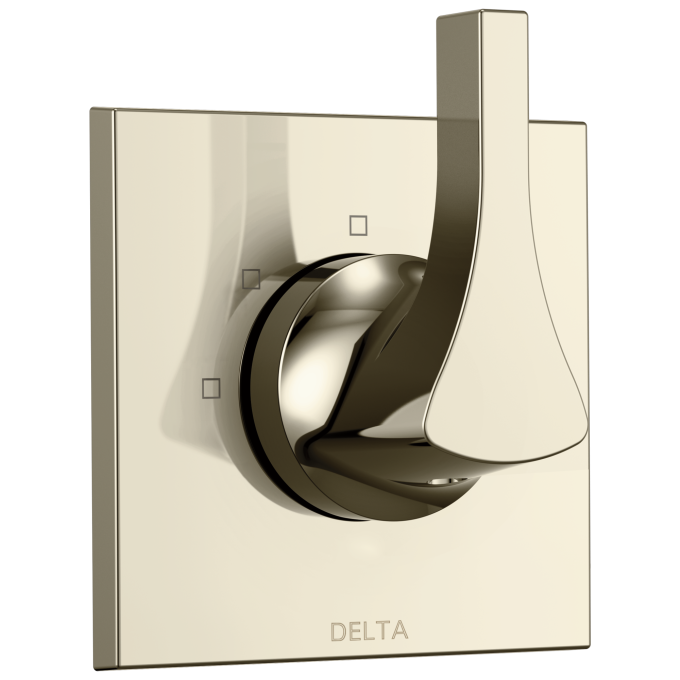 DELTA Zura 3-Setting 2-Port Diverter Trim — Polished Nickel