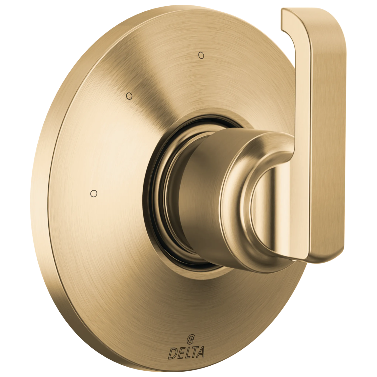 DELTA Tetra 3-Setting Diverter Trim — Lumicoat® Champagne Bronze