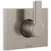 DELTA Pivotal 3-Setting 2-Port Diverter Trim — Lumicoat® Stainless