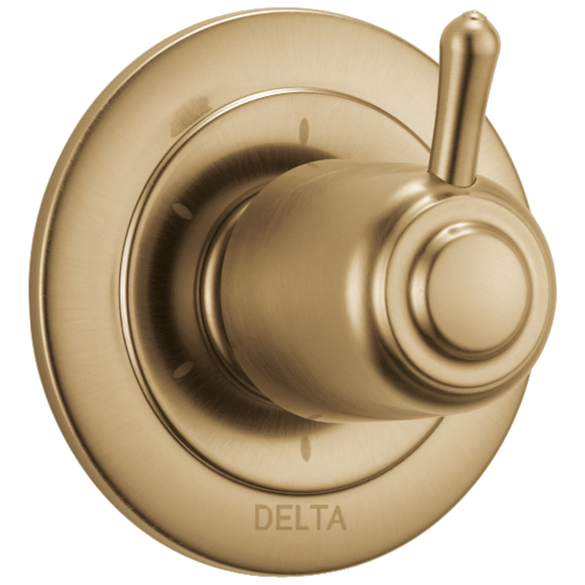 DELTA Other 6-Setting 3-Port Diverter Trim — Champagne Bronze