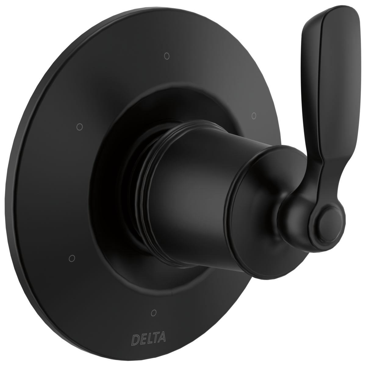 DELTA Woodhurst 6-Setting 3-Port Diverter Trim — Matte Black