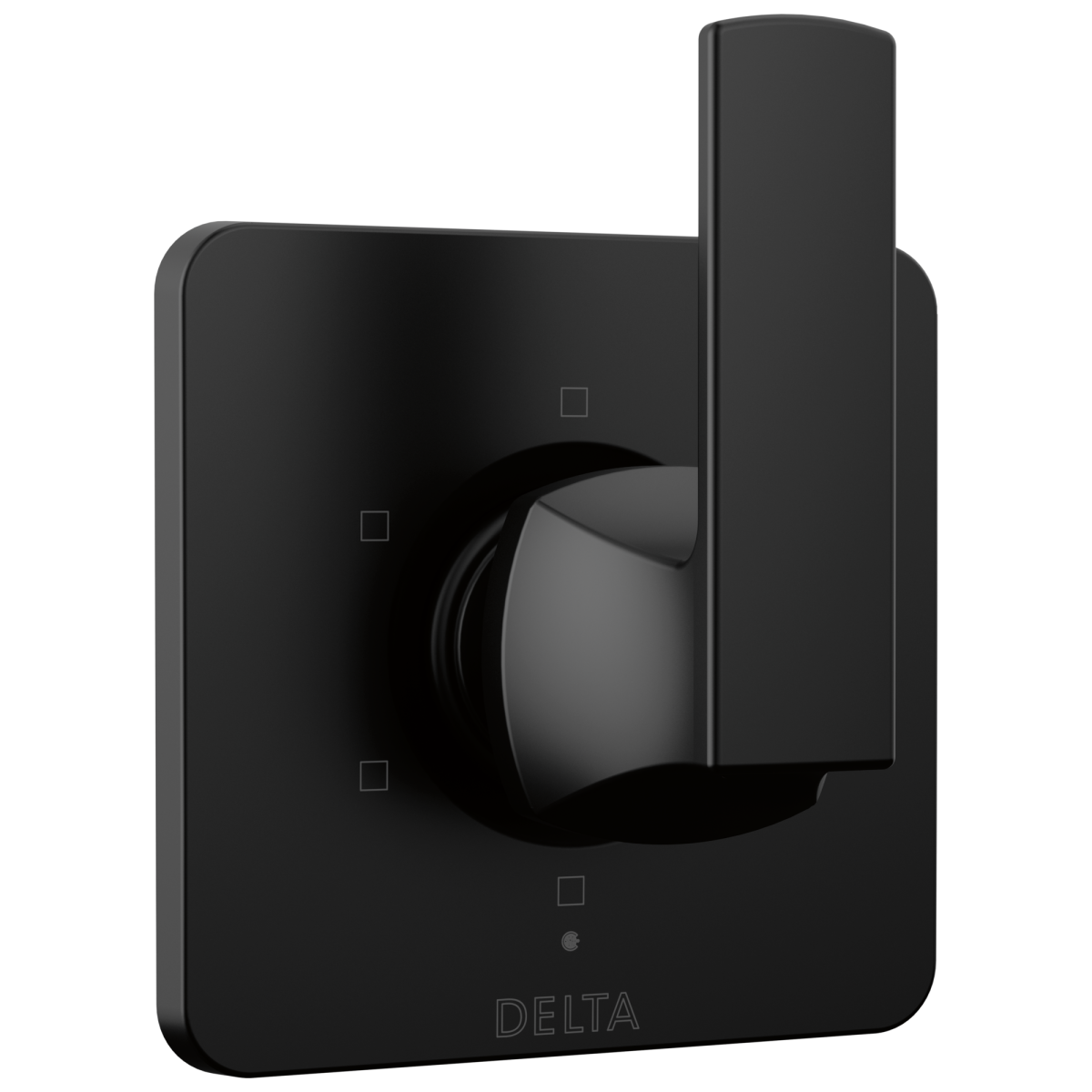 DELTA Velum 6-Setting 3-Port Diverter Trim — Matte Black