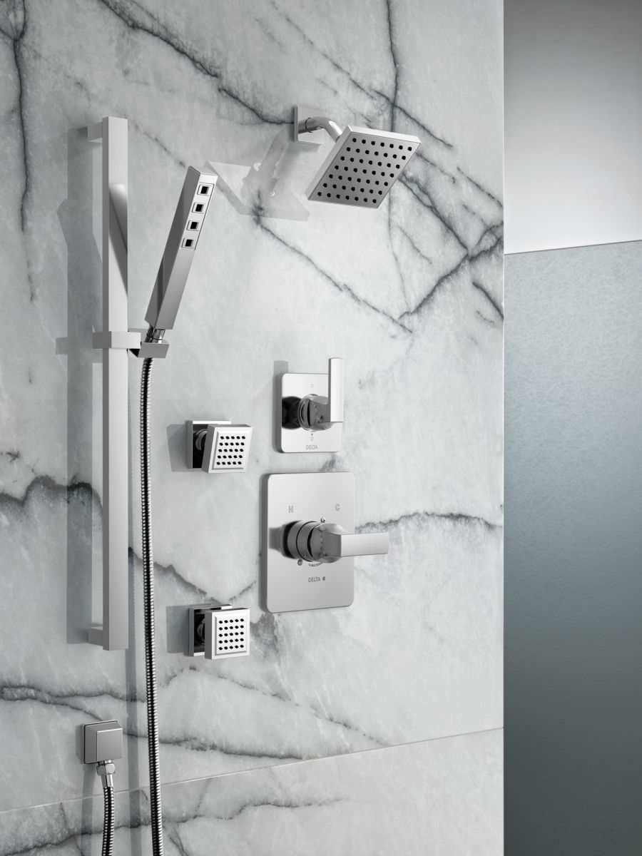 DELTA Velum Monitor 14 Series Shower Trim — Chrome