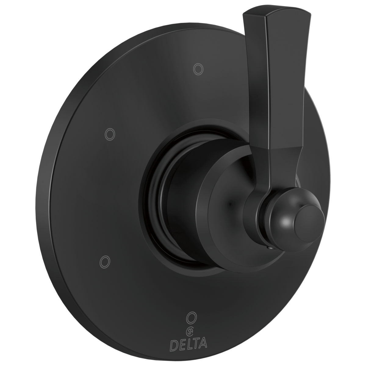 DELTA Dorval 6 Setting Diverter Trim — Matte Black