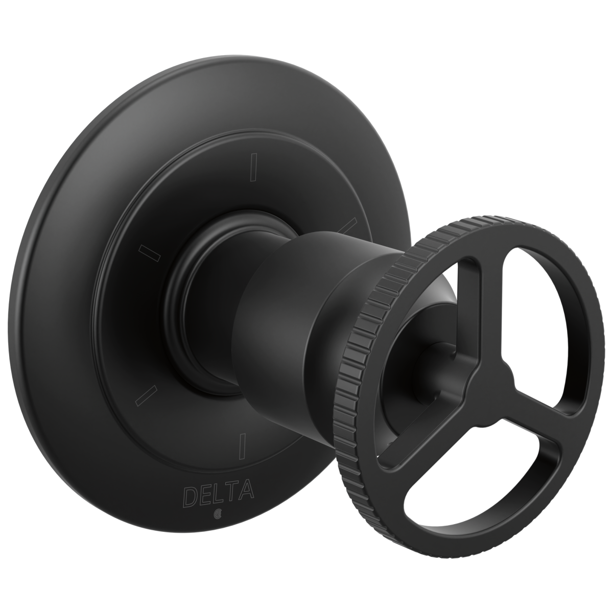 DELTA Trinsic Diverter Trim 6-Setting — Matte Black
