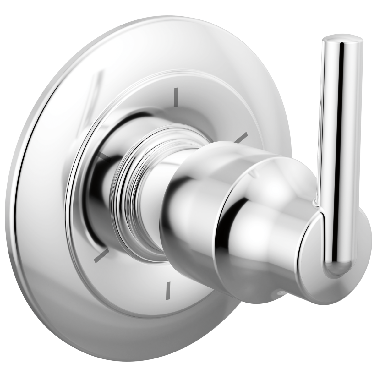 DELTA Trinsic 6-Setting 3-Port Diverter Trim — Chrome