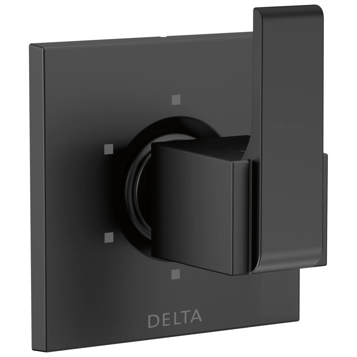 DELTA Ara 6-Setting 3-Port Diverter Trim — Matte Black