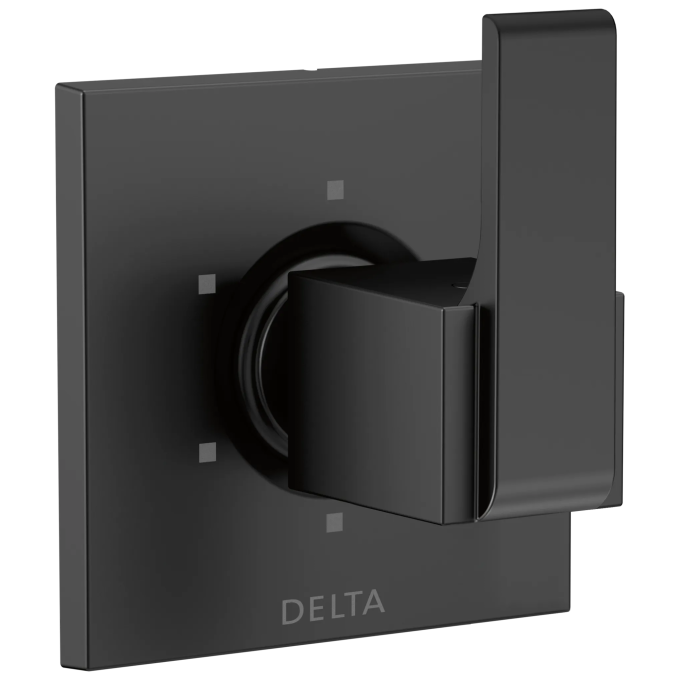 DELTA Ara 6-Setting 3-Port Diverter Trim — Matte Black