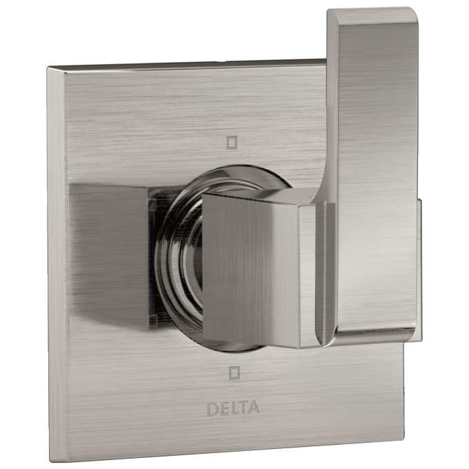 DELTA Ara 6-Setting 3-Port Diverter Trim — Stainless
