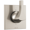 DELTA Zura 6-Setting 3-Port Diverter Trim — Stainless