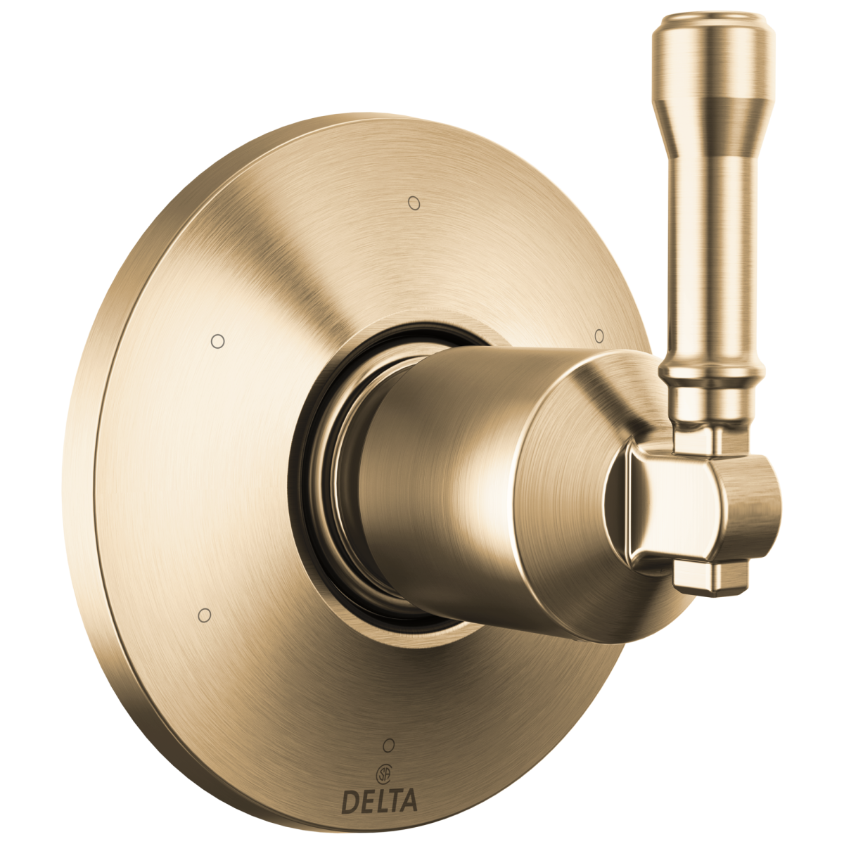 DELTA Broderick 6-Setting Diverter Trim — Lumicoat® Champagne Bronze
