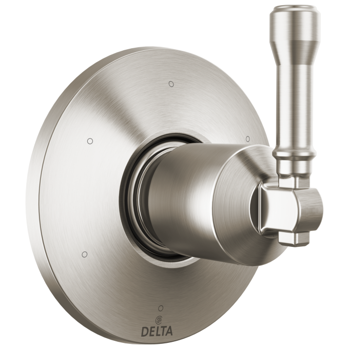 DELTA Broderick 6-Setting Diverter Trim — Lumicoat® Stainless