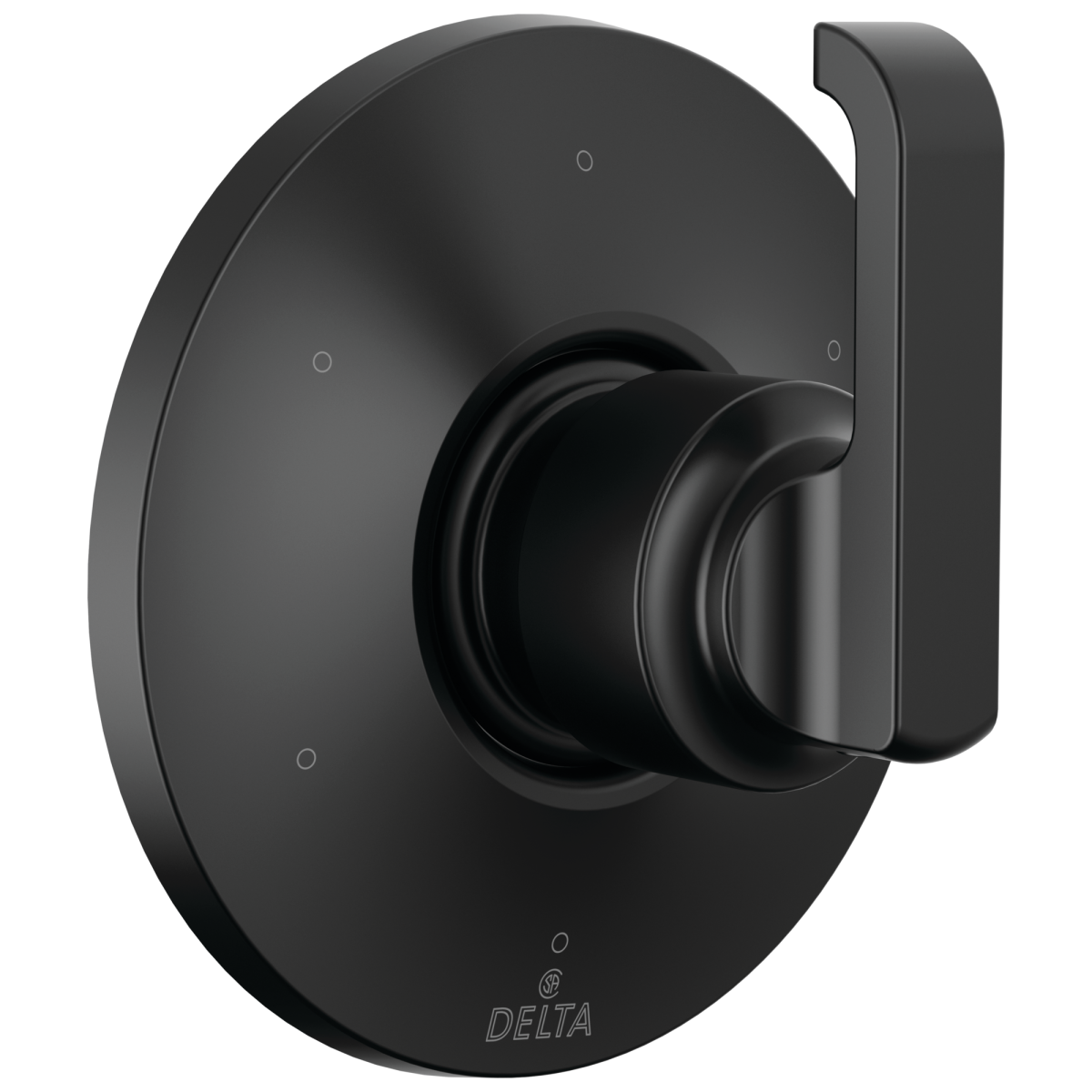 DELTA Tetra 6-Setting Diverter Trim — Matte Black
