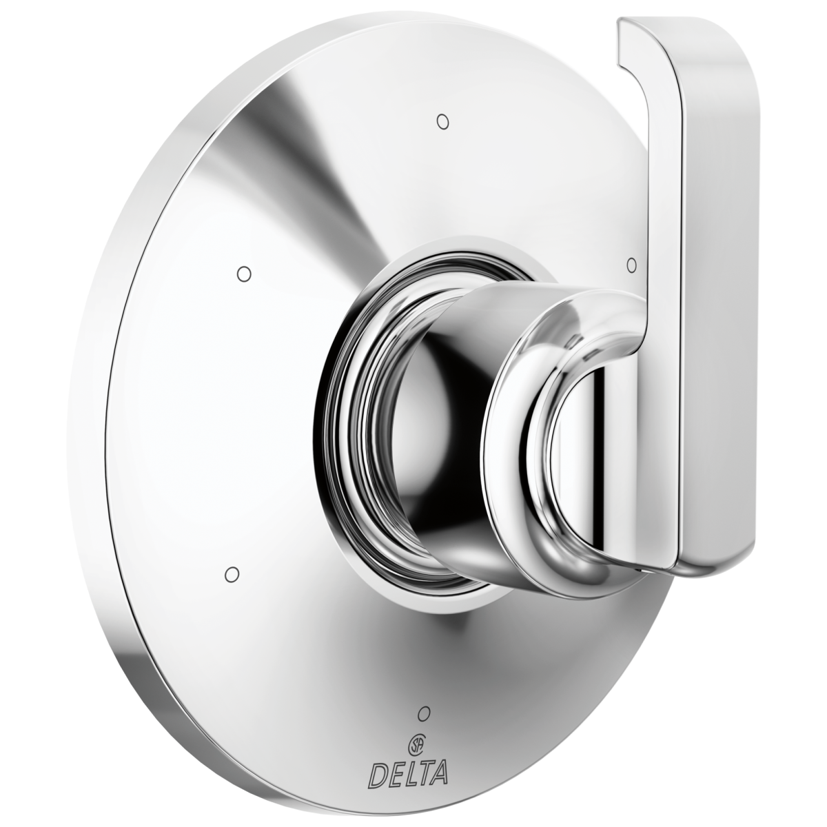 DELTA Tetra 6-Setting Diverter Trim — Lumicoat® Chrome