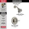 DELTA Classic Monitor 13 Series Shower Trim — Stainless