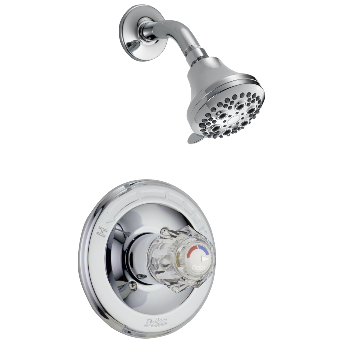DELTA Classic Monitor 13 Series Shower Trim — Chrome