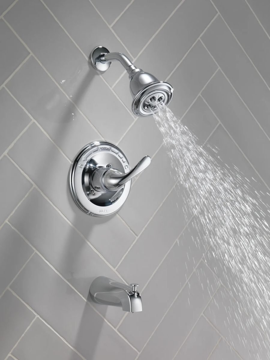 DELTA Classic Monitor 13 Series H2OKINETIC Tub & Shower Trim — Chrome