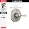 DELTA Kayra Monitor 14 Series Valve Only Trim — Stainless