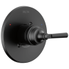 DELTA Saylor Monitor 14 Series Valve Only Trim — Matte Black