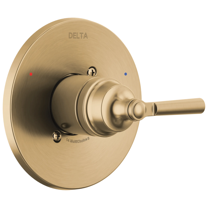 DELTA Saylor Monitor 14 Series Valve Only Trim — Champagne Bronze