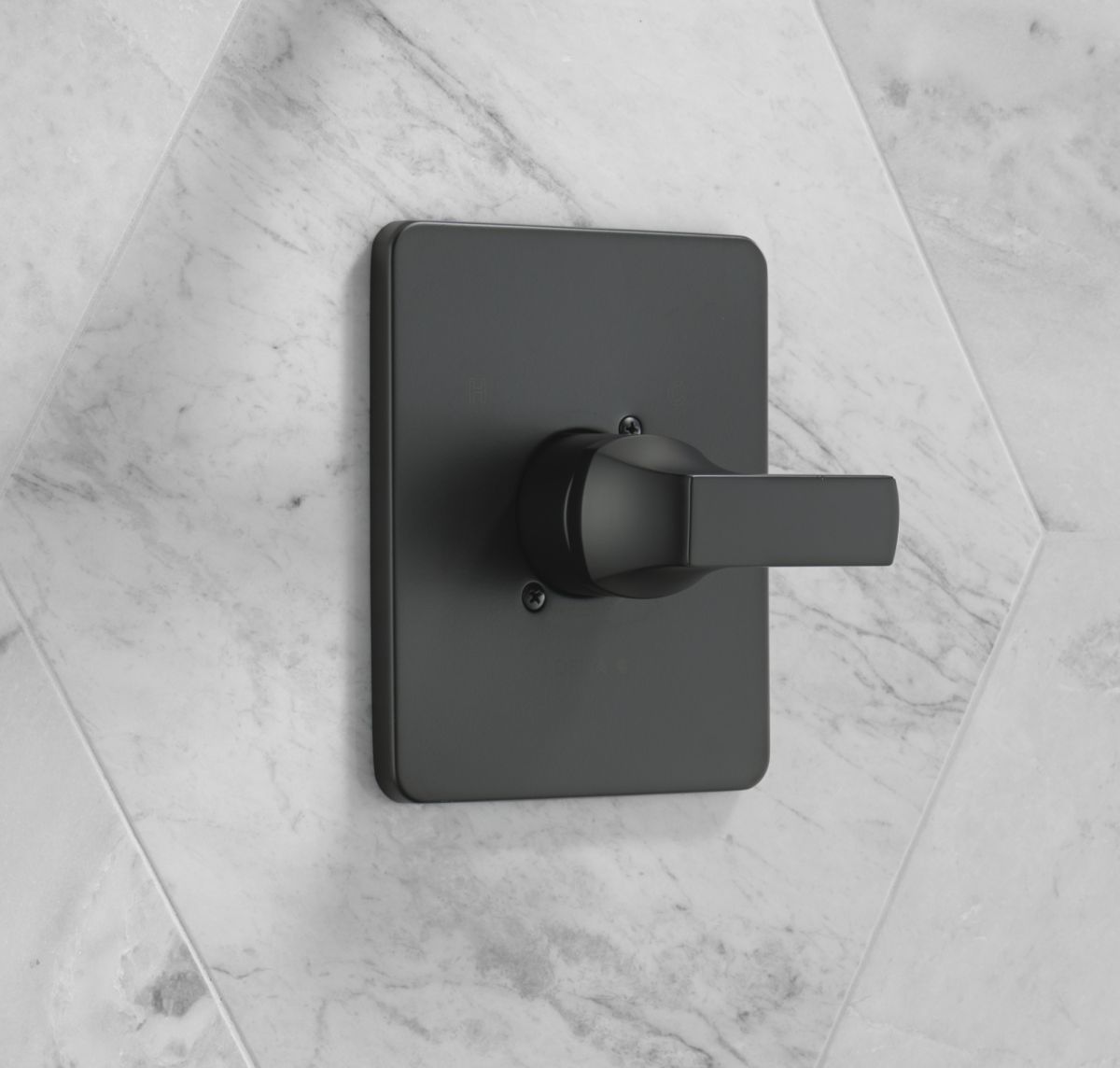 DELTA Velum Monitor 14 Series Valve Only Trim — Matte Black
