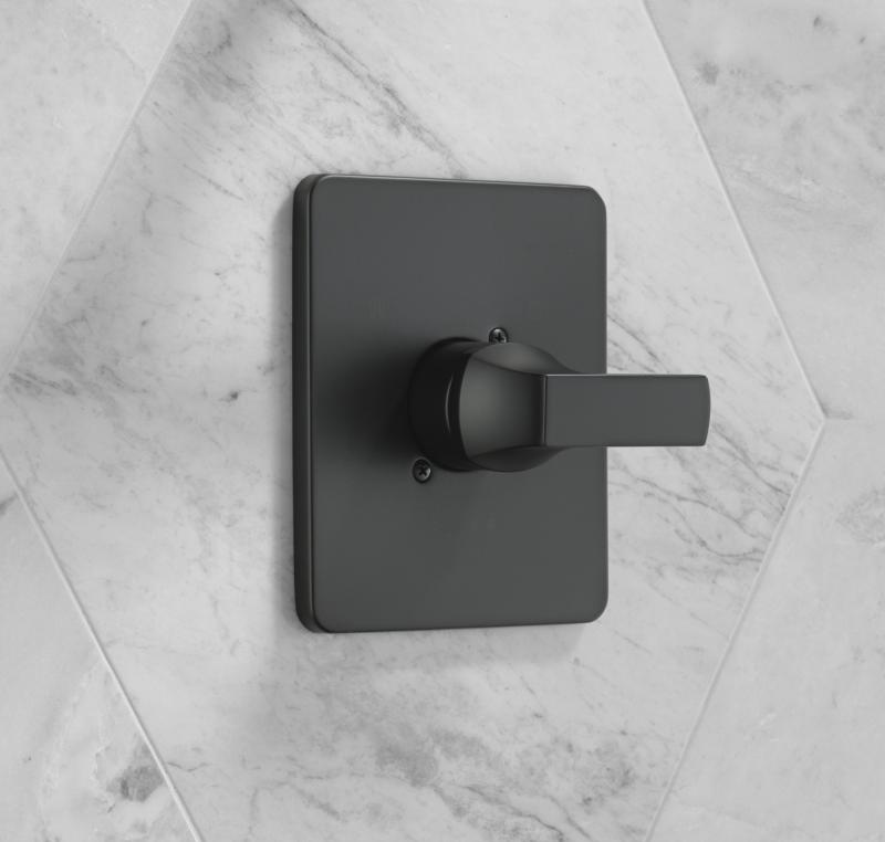 DELTA Velum Monitor 14 Series Valve Only Trim — Matte Black