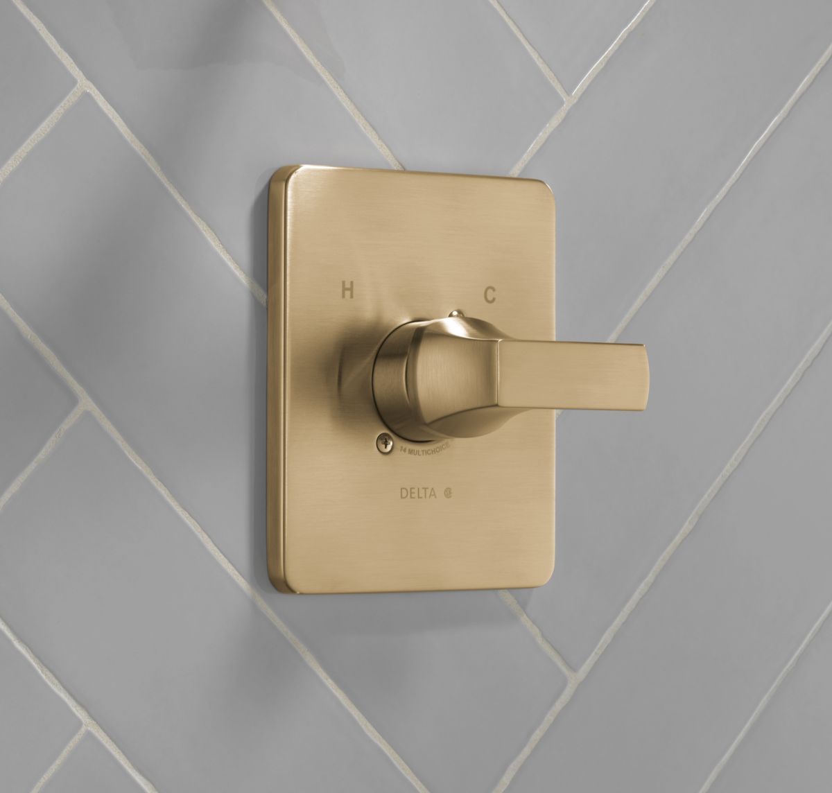 DELTA Velum Monitor 14 Series Valve Only Trim — Champagne Bronze