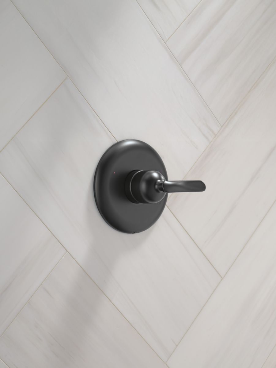 DELTA Bonacci 14 Series Valve Only Trim — Matte Black